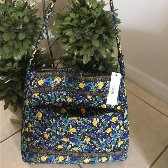 New Elizabeth Austen Multi Fabric Quilted Bag - Picture 4 of 12